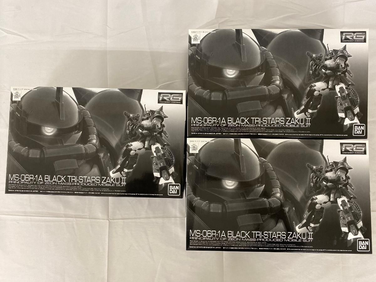 未開封】【トリプルアクションベース付き】RG 1/144 黒い三連星専用 