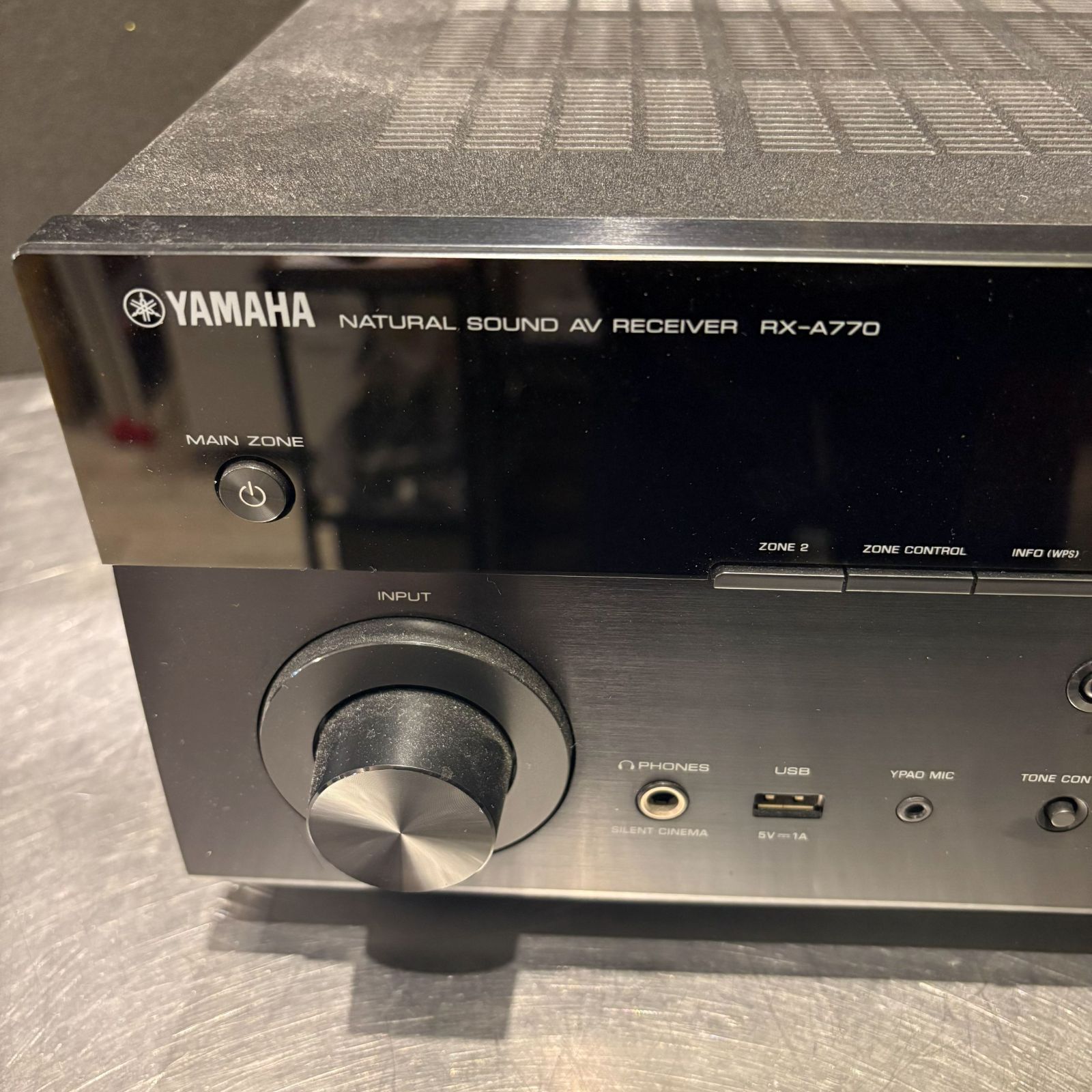 中古品】YAMAHA AVレシーバー RX-A770 動作確認済み 〓 - メルカリ