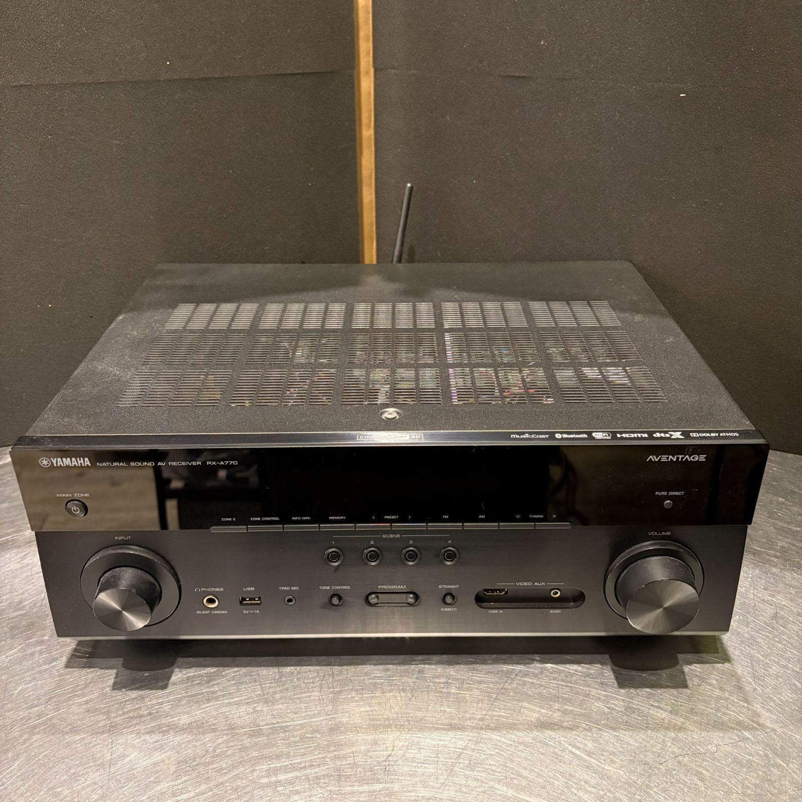 中古品】YAMAHA AVレシーバー RX-A770 動作確認済み 〓 - メルカリ