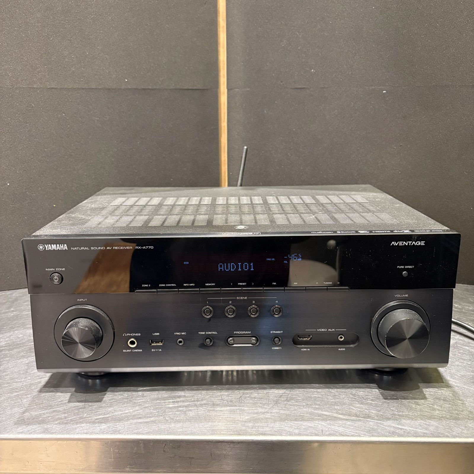 中古品】YAMAHA AVレシーバー RX-A770 動作確認済み 〓 - メルカリ