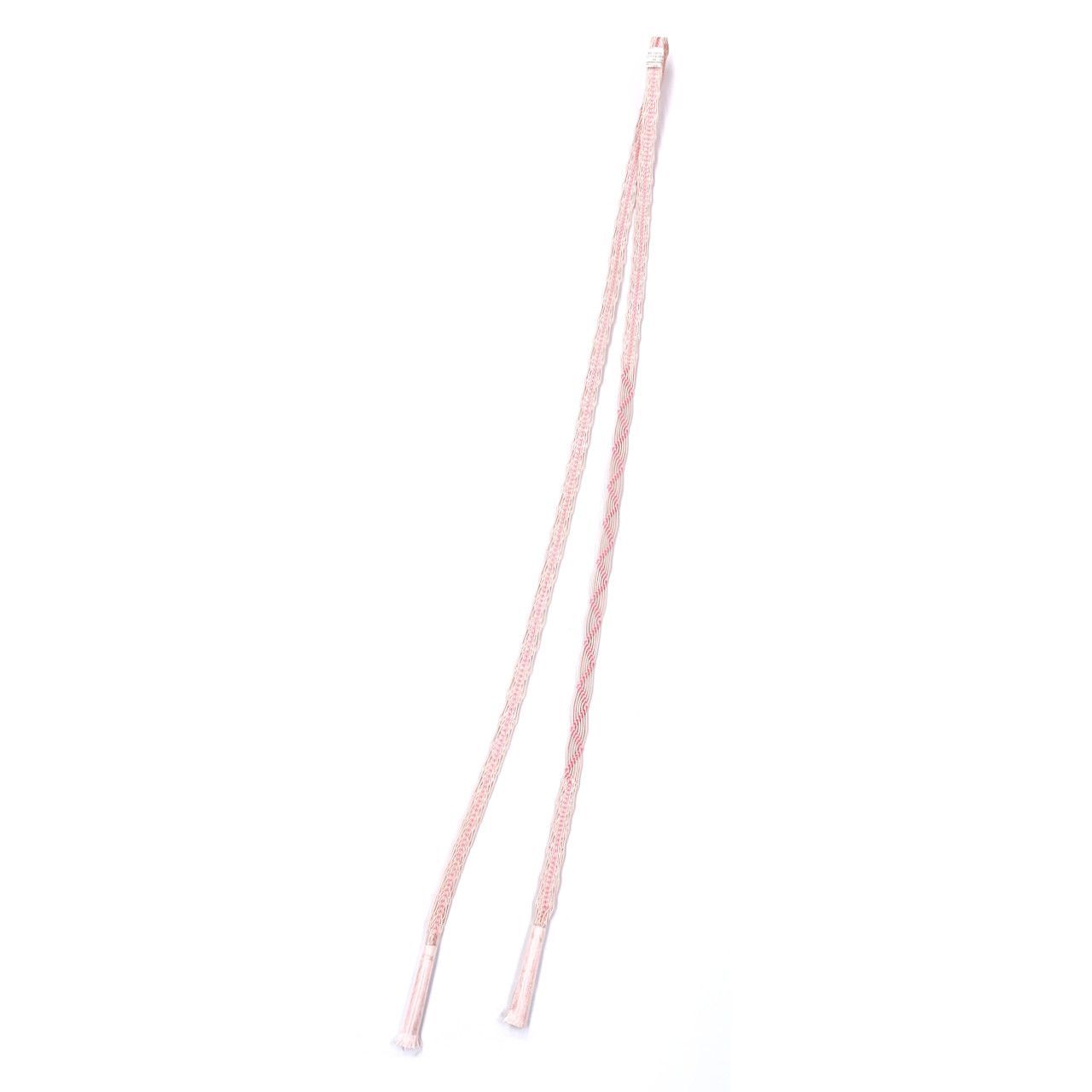 新品 正絹 帯締め 夏用 平組 単衣 帯〆 ピンク - メルカリ