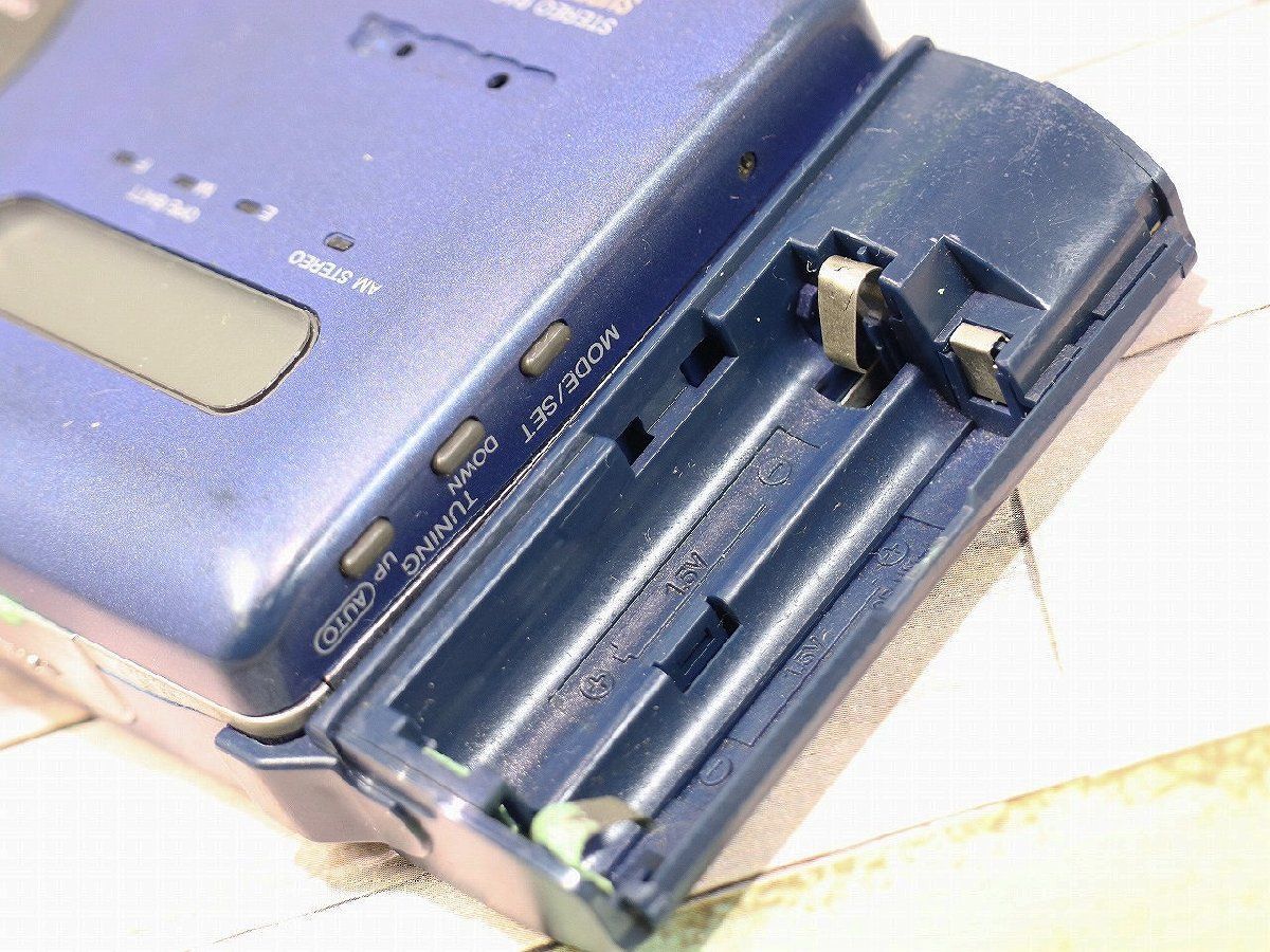 質Banana】ジャンク品 AIWA/アイワ ポータブルカセットプレーヤー 2台