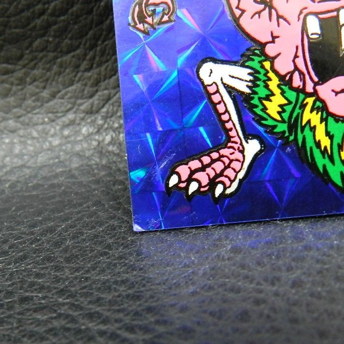 旧ビックリマンシール ネロ魔身 青プリズム 中古品(080) 【公式通販】