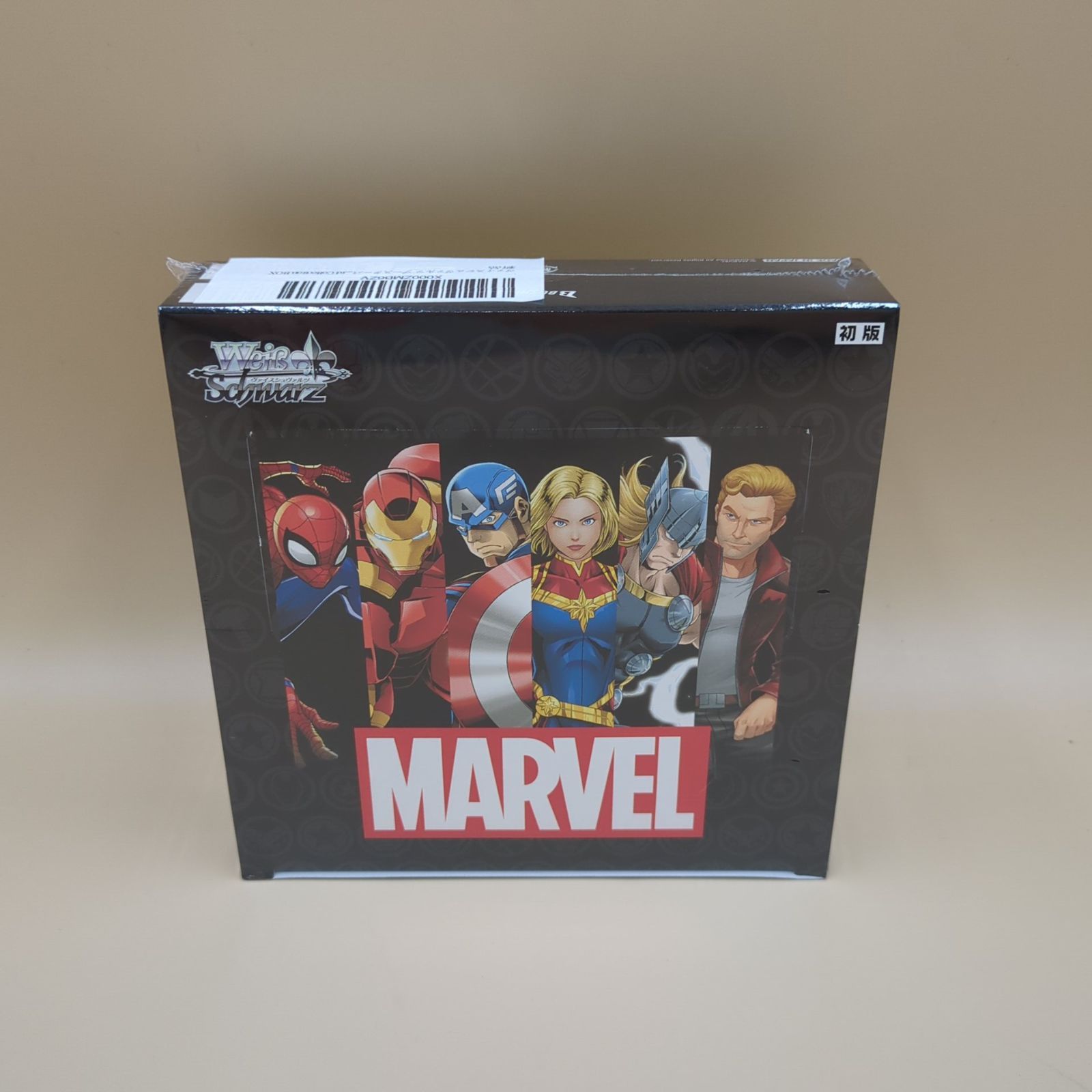 MARVEL ヴァイスシュヴァルツ 初版 未開封ボックスシュリンク付き marvel 未開封ボックス 【公式通販】