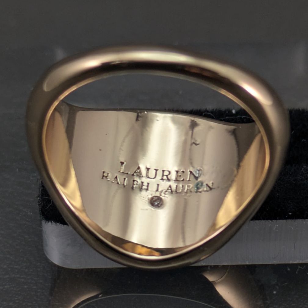 Lauren Ralph Lauren イニシャル K シグネットリング 13号 ラルフ