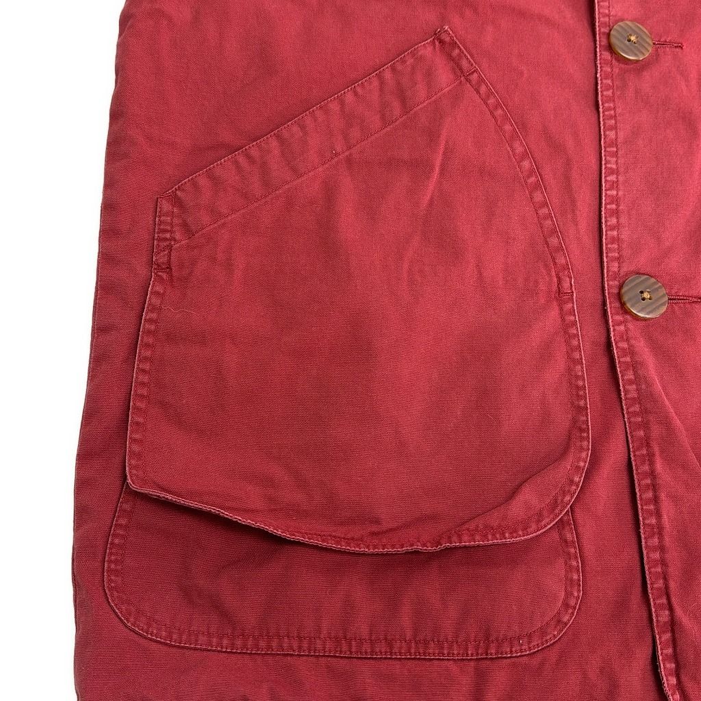 90年代 J.CREW ジェイクルー ハンティングジャケット レッド(メンズ S