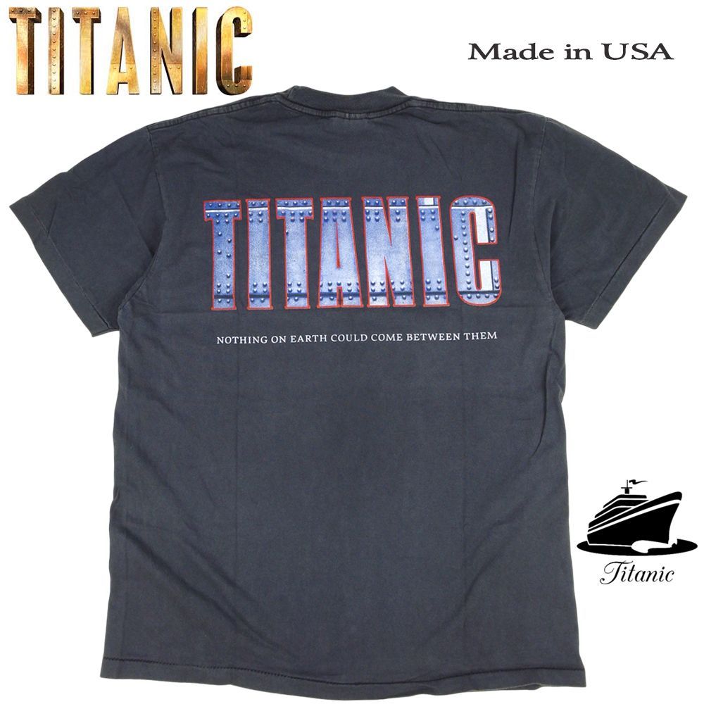 426 TITANIC タイタニック 1997年 ムービー Tシャツ ブラック Lサイズ