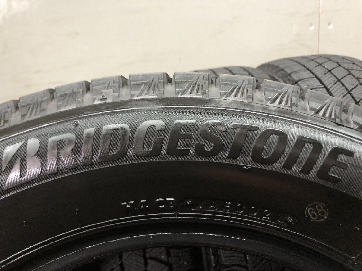 BS BRIDGESTONE BLIZZAK VRX3 195/60R15 15インチ スタッドレス 4本 21年製 バリ溝 アレックス カローラフィールダー セレナ等　(STK111)paypay決済可能 BS BRIDGESTONE BLIZZAK VRX3 195/60R15 15インチ スタッドレス 4本 21
