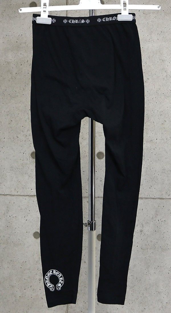 CHROME HEARTS 新宿店 クロムハーツ 裾ホースシュー プリント レギンス
