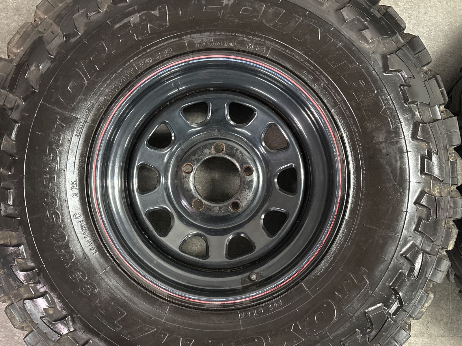 希少サイズ】デイトナ 15in 8J -4 PCD114.3 トーヨー オープン 