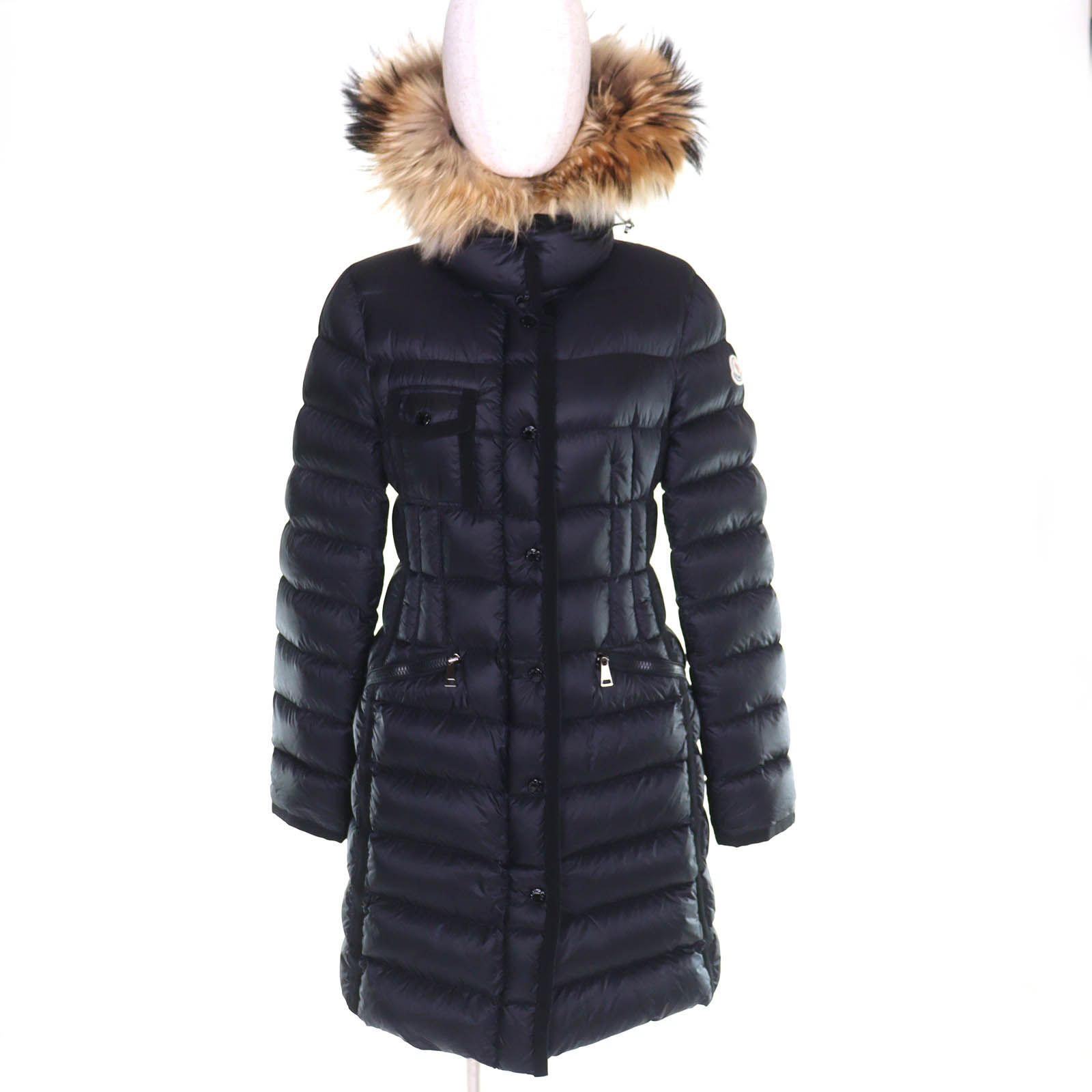美品△MONCLER モンクレール HERMIFUR エルミファー ロゴワッペン