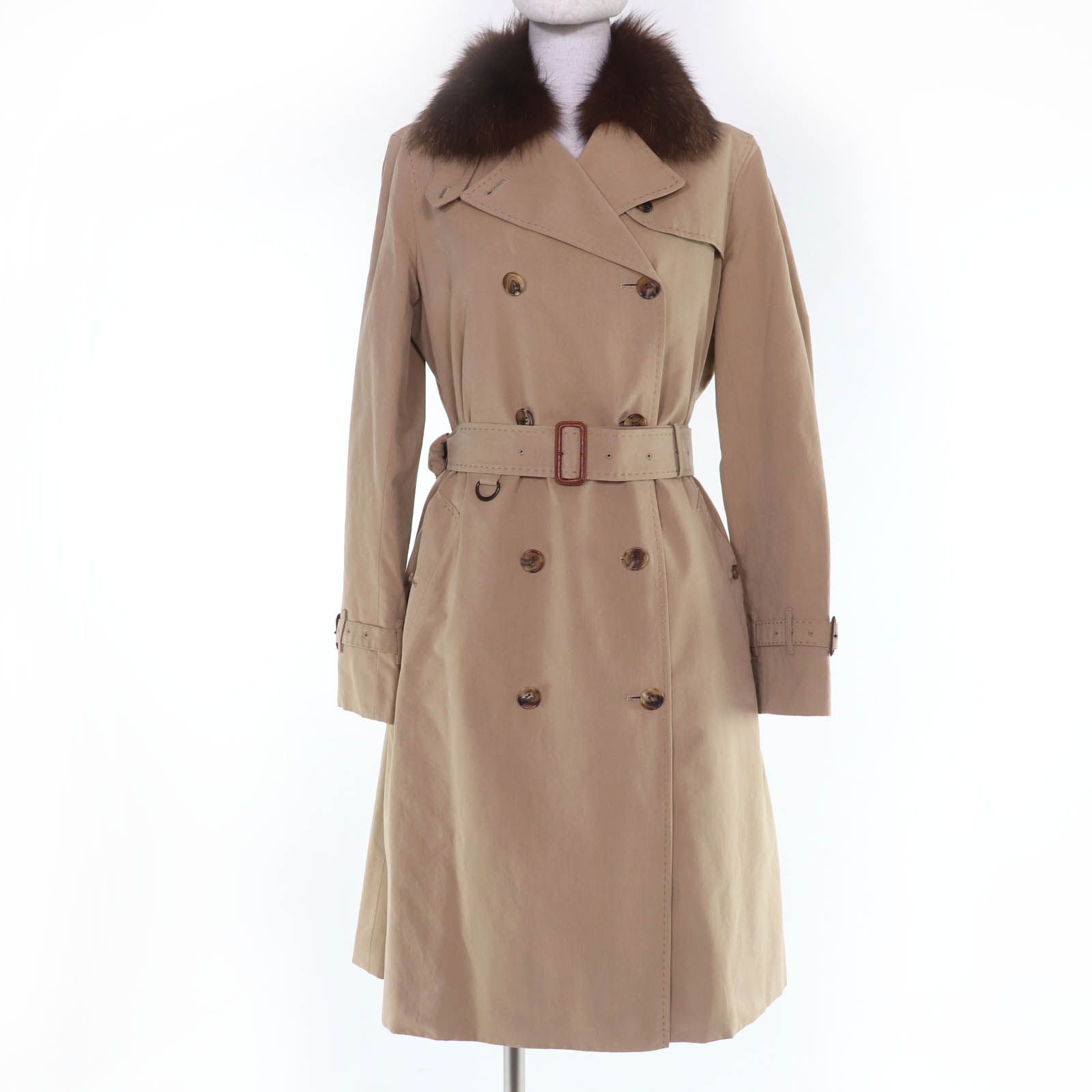 美品☆BURBERRY LONDON バーバリーロンドン コットン100％ フォックス 