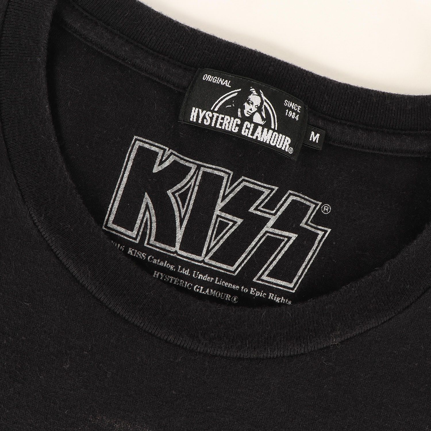 HYSTERIC GLAMOUR ヒステリックグラマー Tシャツ ブラック 黒 サイズ:M 