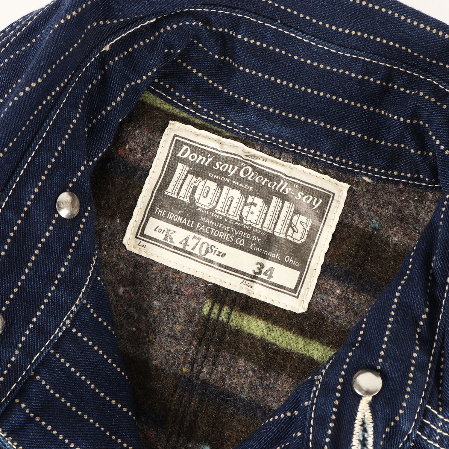 美品】FREEWHEELERS フリーホイーラーズ ジャケット インディゴ サイズ 美品】FREEWHEELERS フリーホイーラーズ ジャケット インディゴ サイズ