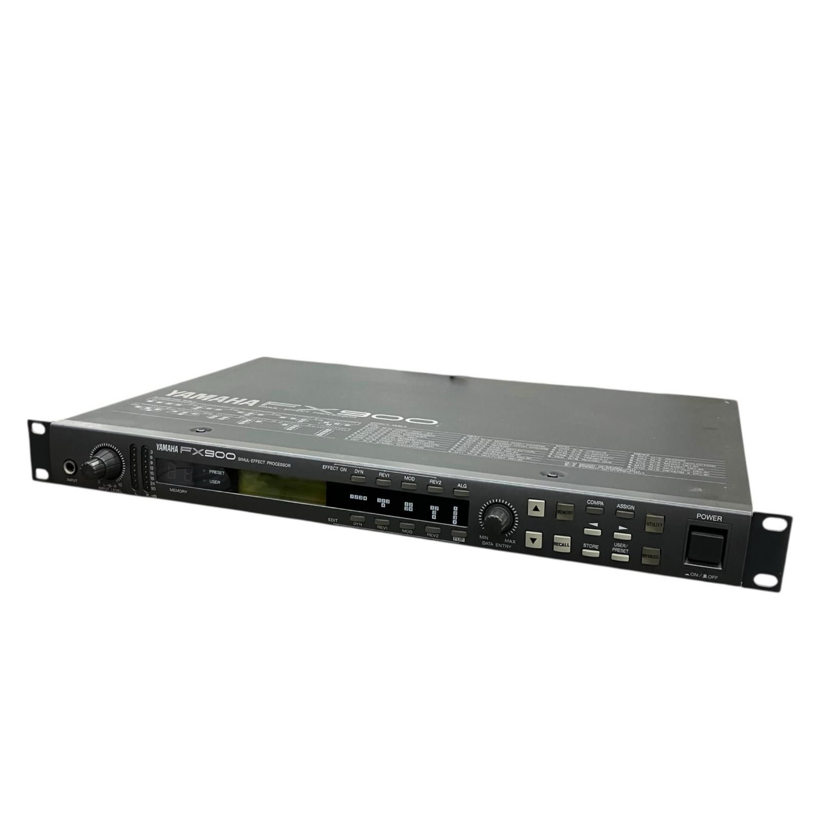 199990 通電確認のみ YAMAHA ヤマハ マルチエフェクター FX900 ラック 