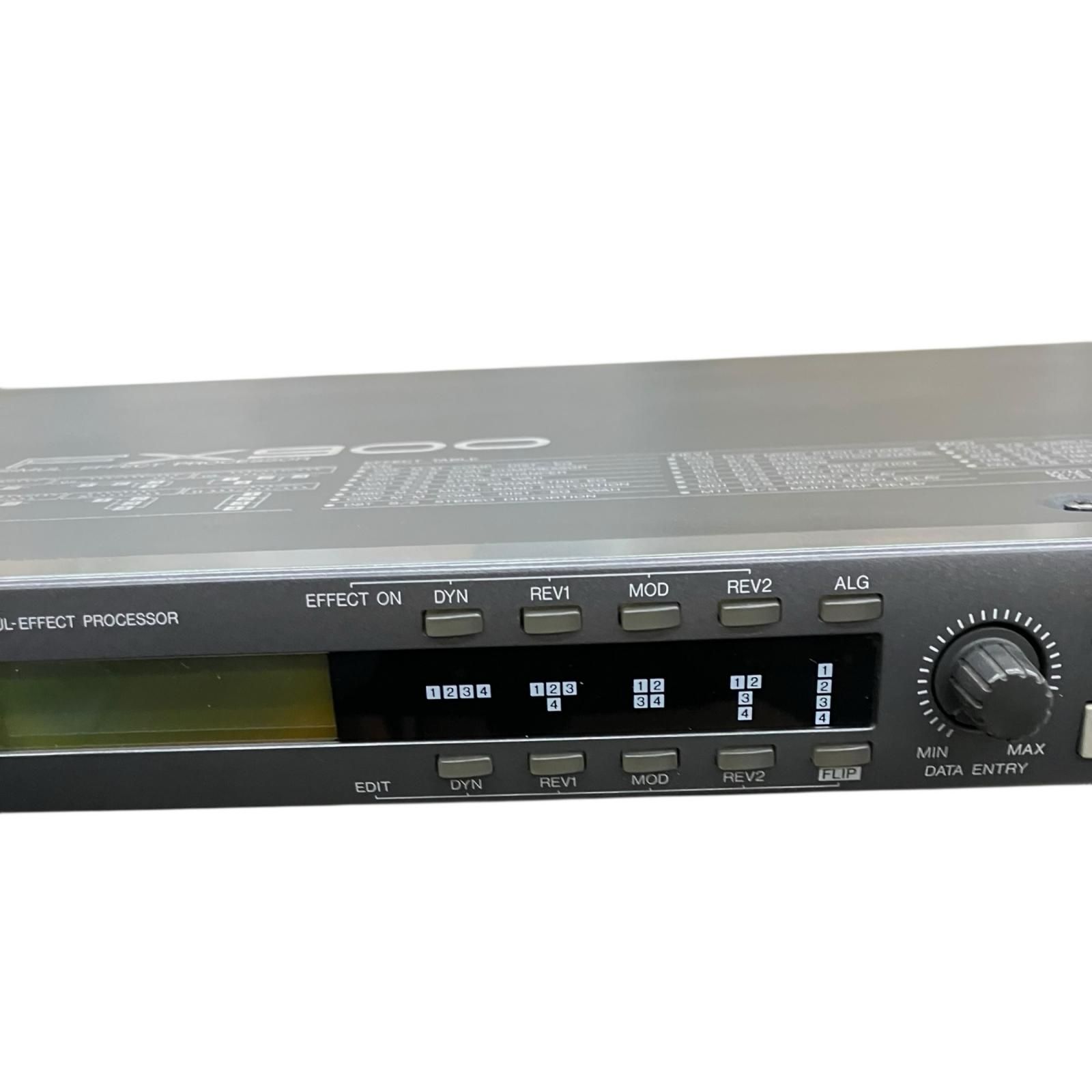 199990 通電確認のみ YAMAHA ヤマハ マルチエフェクター FX900 ラック 