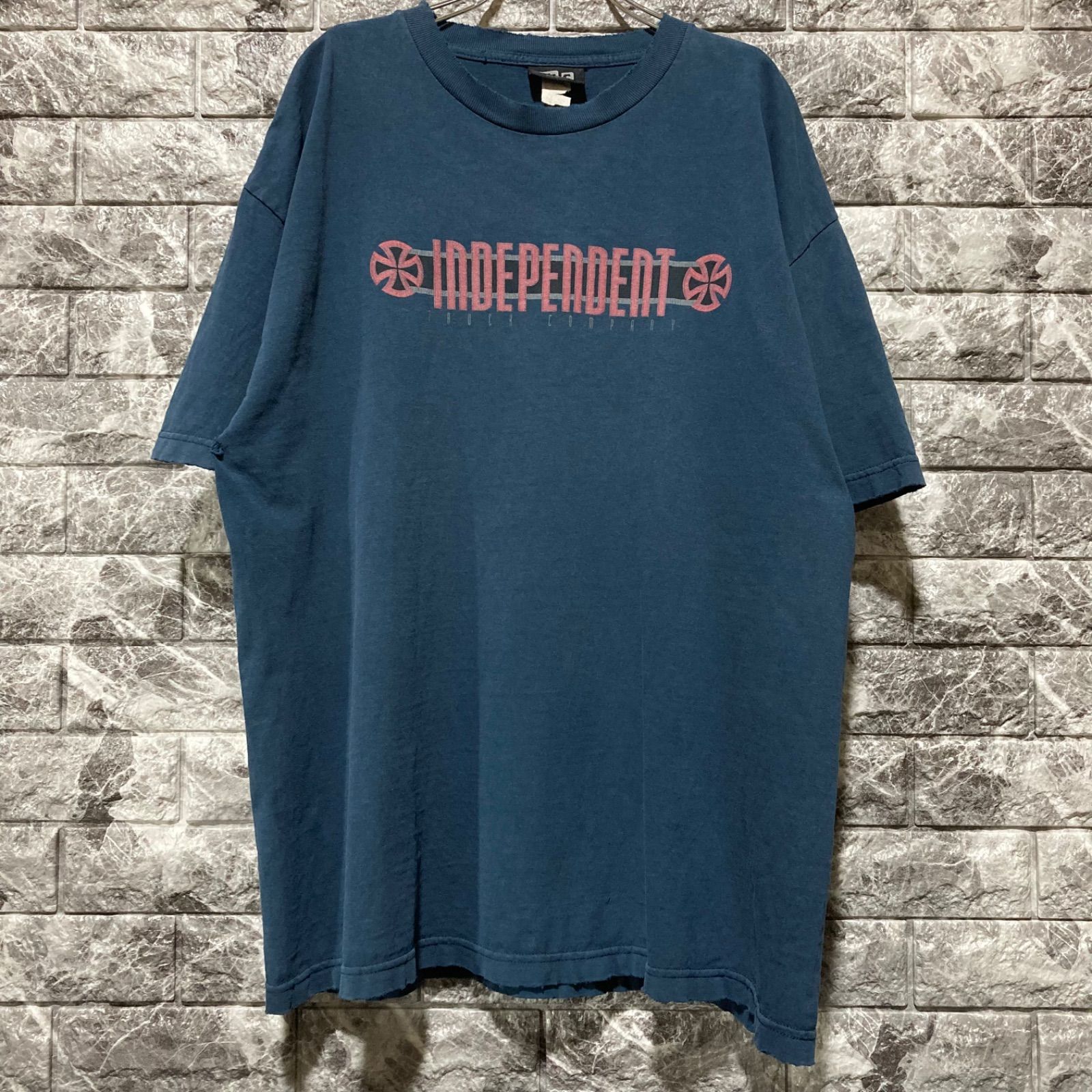 INDEPENDENT Tシャツ インディペンデント ボロ 鬼フェード フェード ⑥ 