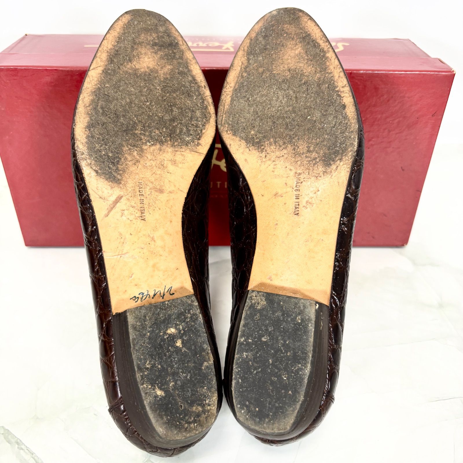 美品】サルヴァトーレフェラガモ Salvatore Ferragamo ローファー