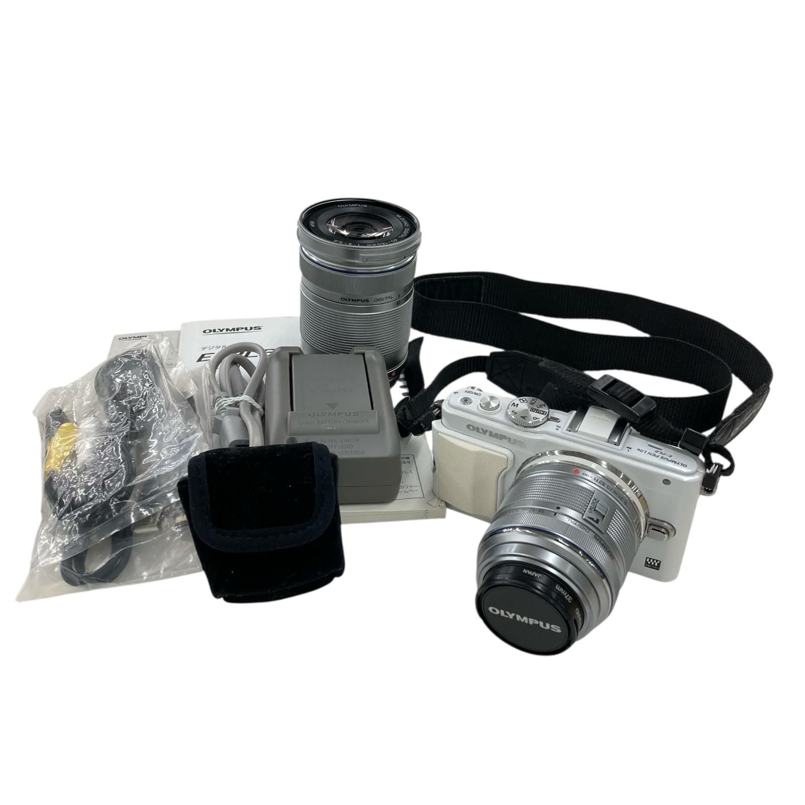 186000 動作確認済み OLYMPUS PEN Lite E-PL6 ダブルズームキット 