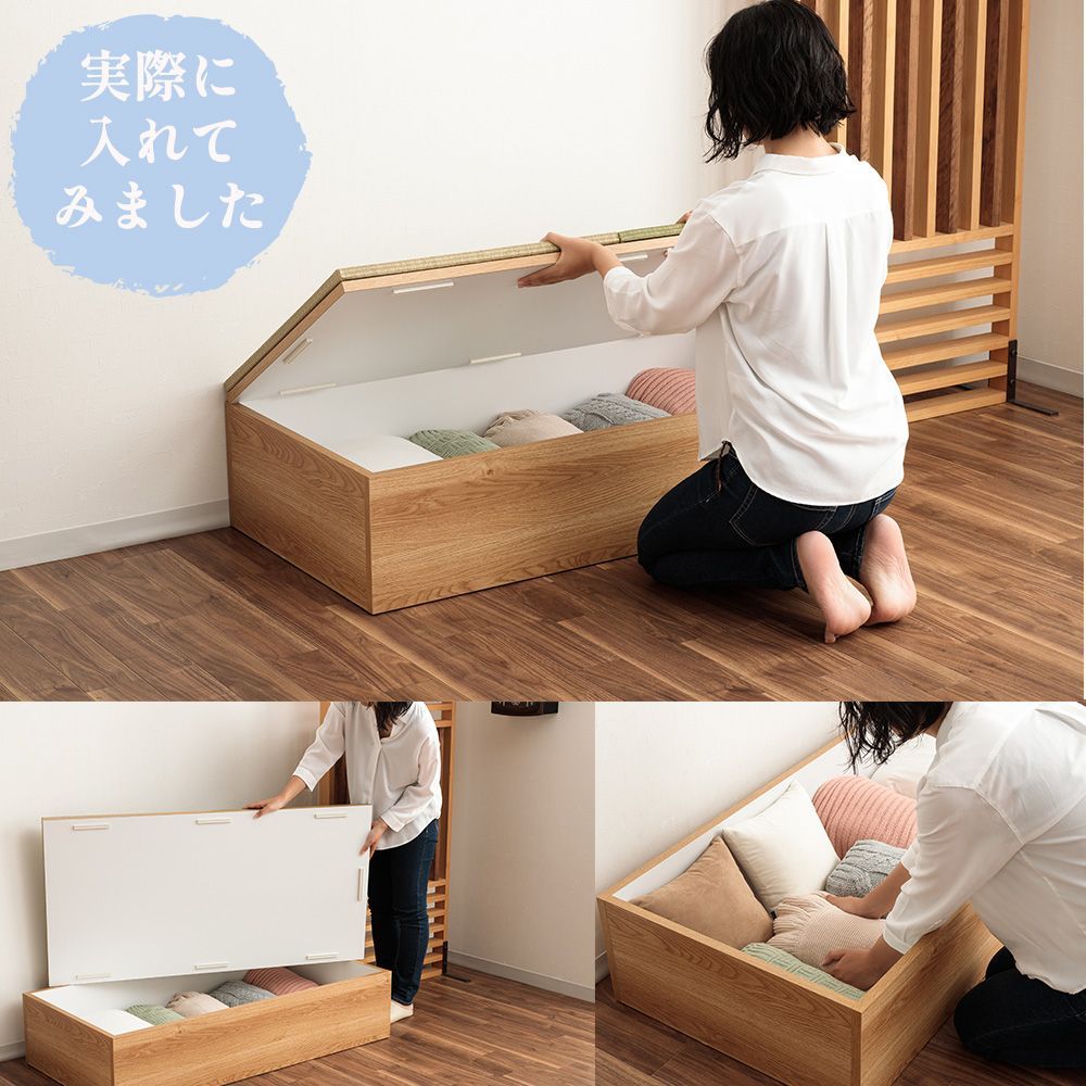ユニット畳セット180×180㎝掘りごたつ風【高さ30㎝】 選べる畳カラー 