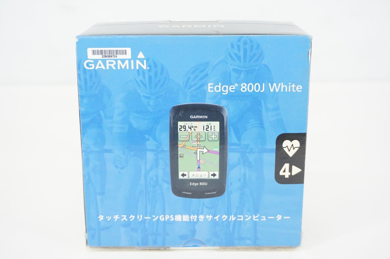 B2a壱☆GARMIN ガーミン Edge 800J White GPSサイクルコンピューター