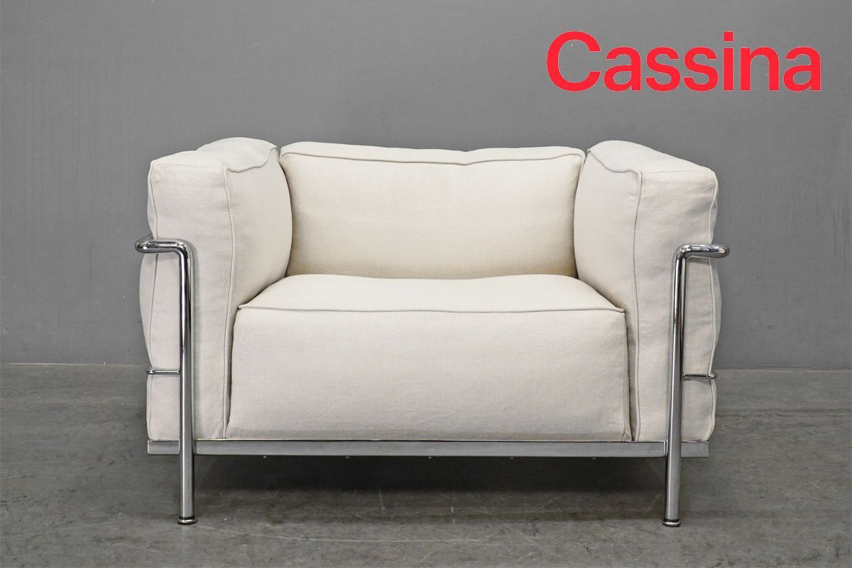 展示美品 Cassina(カッシーナ) 3 FAUTEUIL GRAND CONFORT「LC3」1人