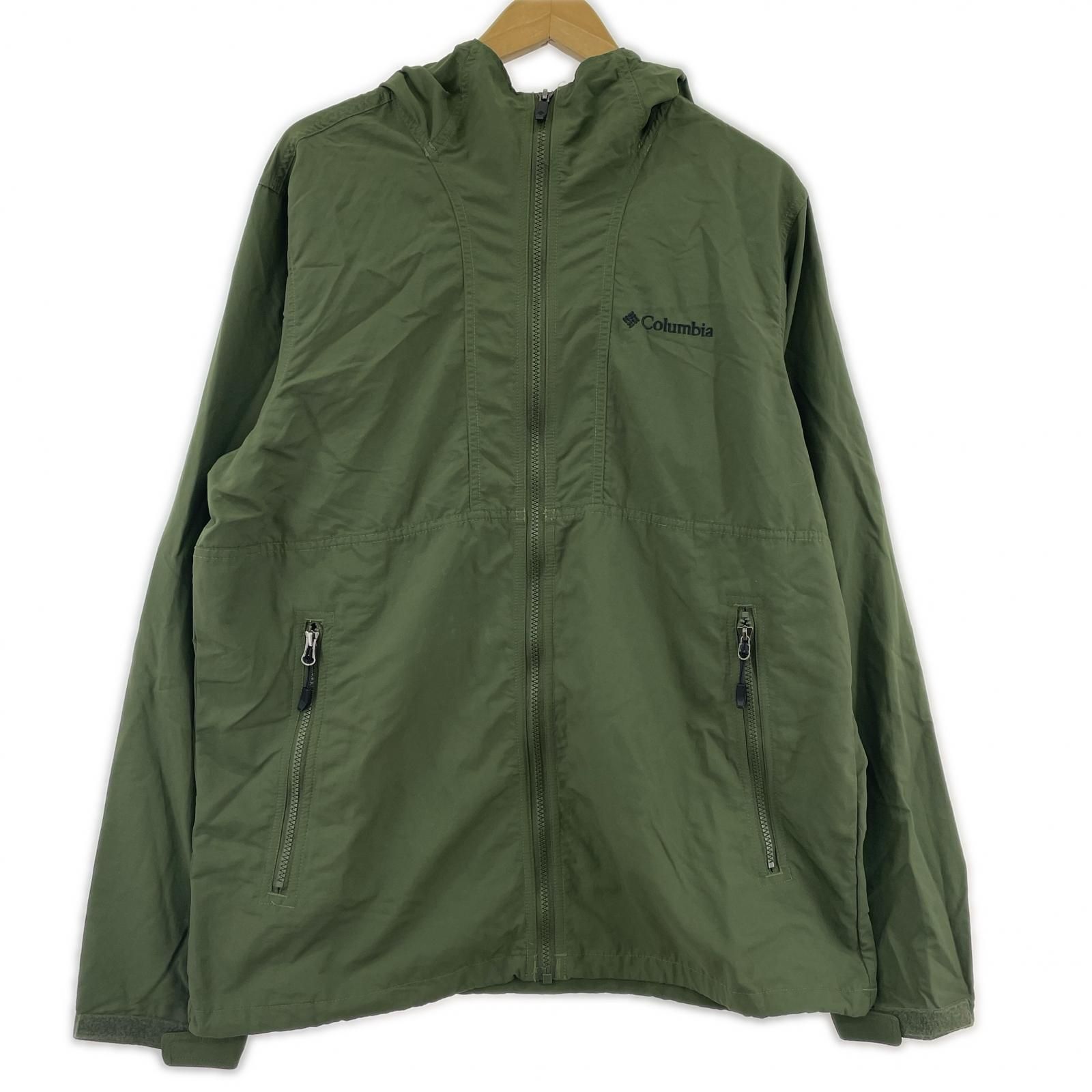 Columbia オリーブグリーン ジャケット　S（JPのM相当） 新品 Columbia オリーブグリーン ジャケット Columbia オリーブ