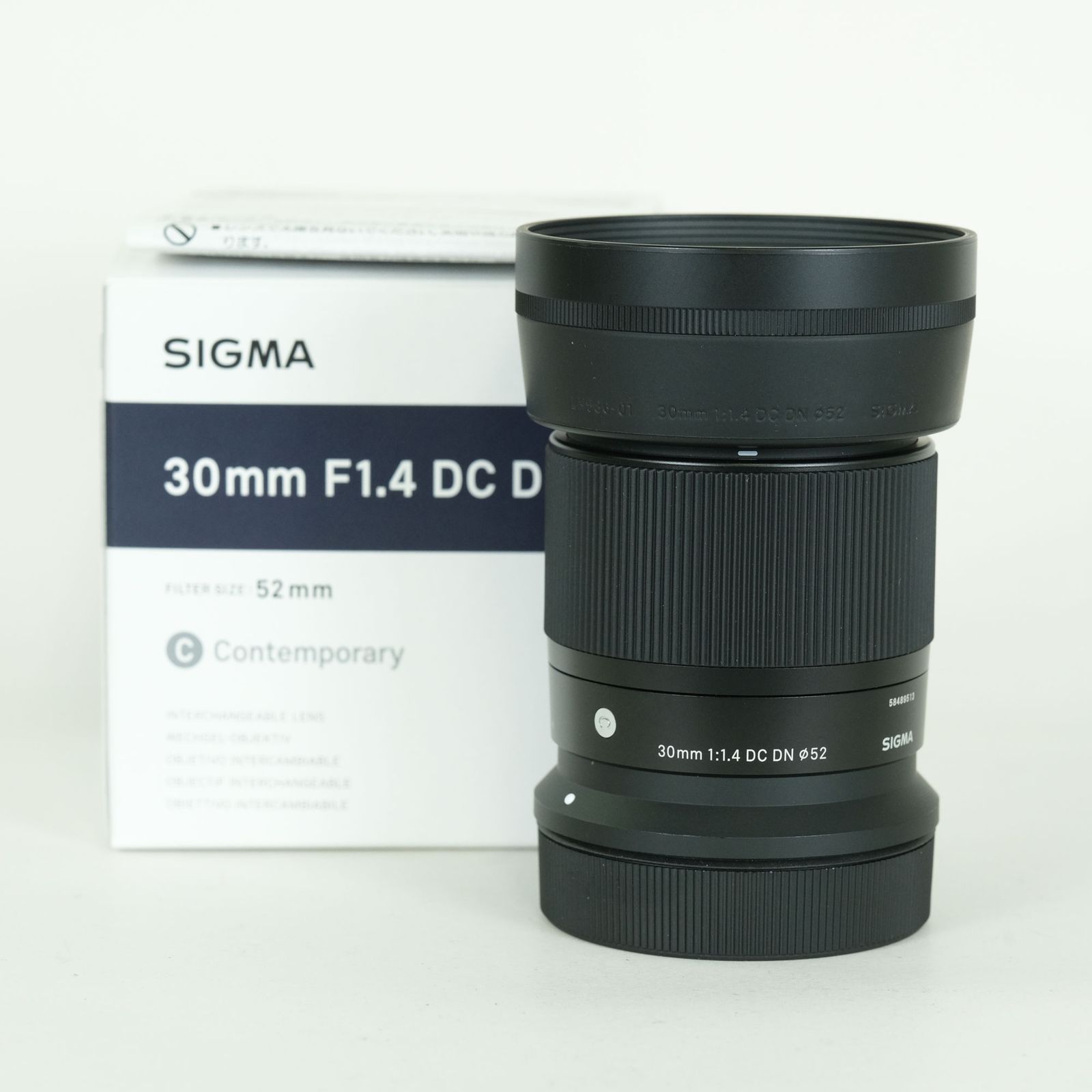 ほぼ新品 SIGMA Contemporary 30mm F1.4 DC DN FOR Canon RF マウント 