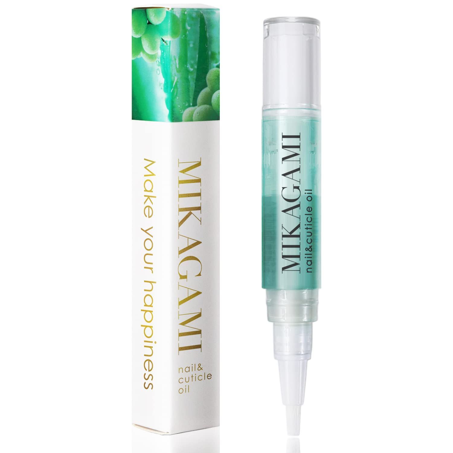 [Popular Item] MIKAGAMI Nail Oil Contains 5 Moisturizing Ingredients, 4ml (Pen Type)