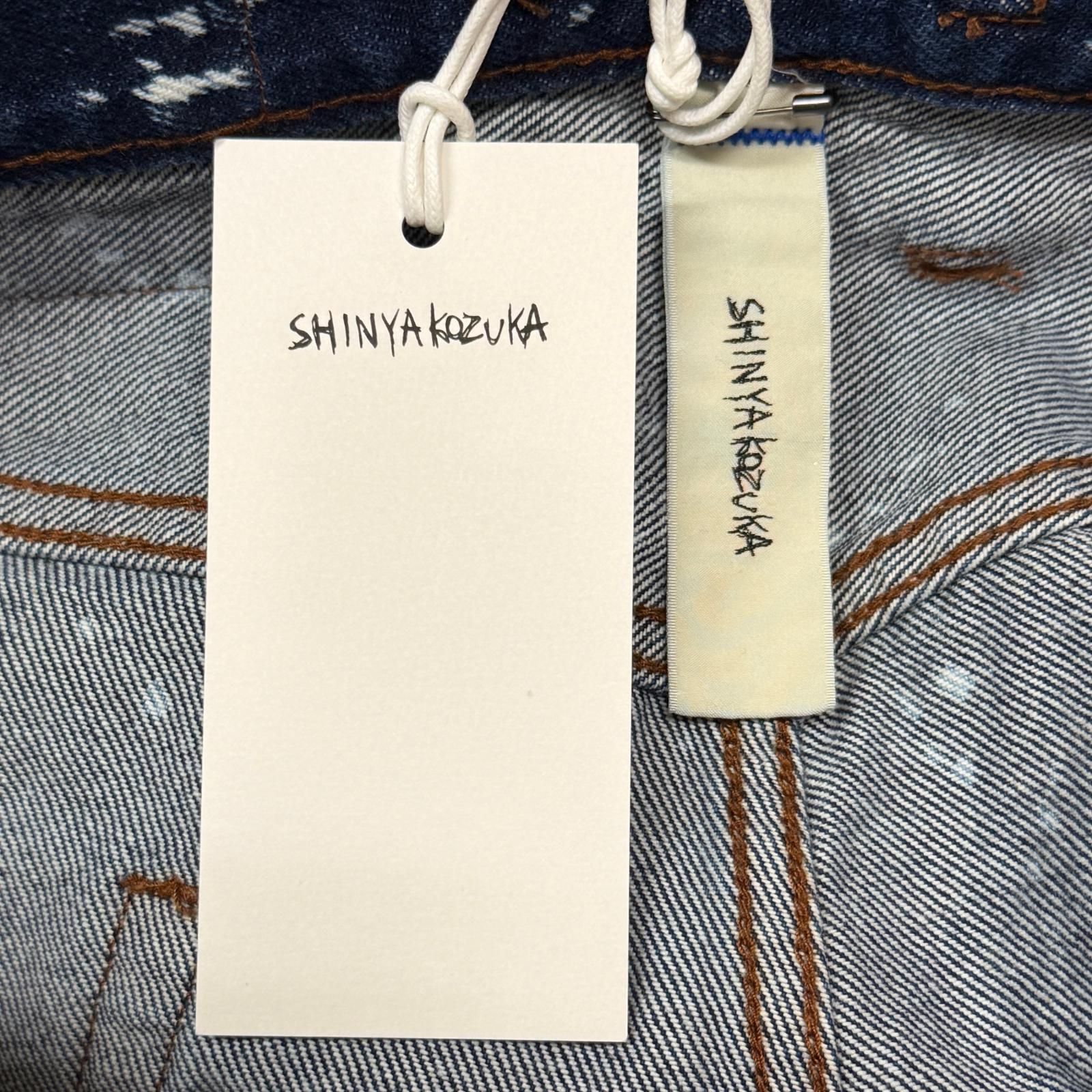 参考上代59400円 未使用 SHINYAKOZUKA  25SS BLEACHED ORDINARY CITY STRAIGHT ブリーチオーディナリーデニム ジーンズ シンヤコヅカ 2501SK72B インディゴ M （11449M） 参考上代59400円 未使用 SHINYAKOZUKA 25SS BLEACHED ORDINARY CITY