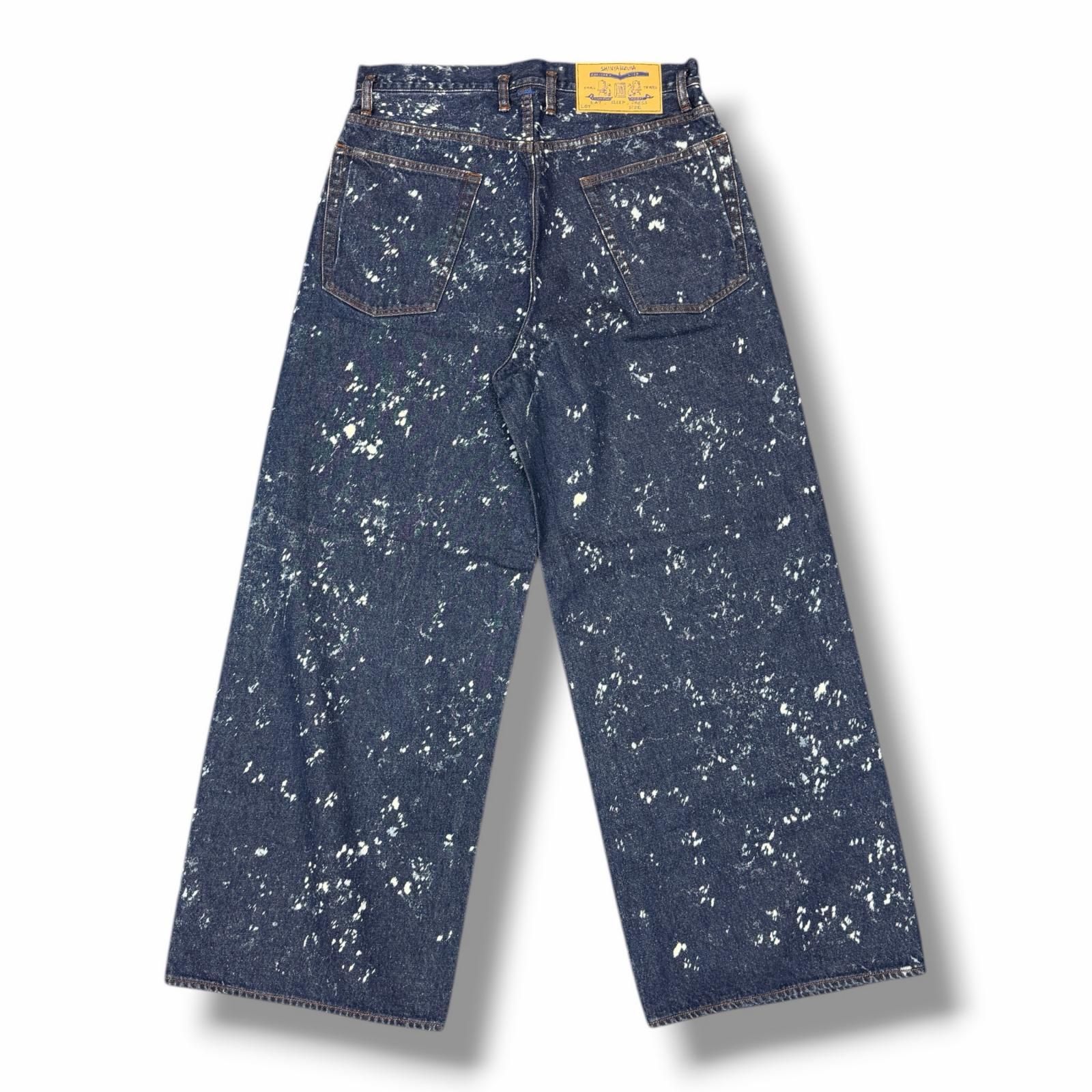 参考上代59400円 未使用 SHINYAKOZUKA  25SS BLEACHED ORDINARY CITY STRAIGHT ブリーチオーディナリーデニム ジーンズ シンヤコヅカ 2501SK72B インディゴ M （11449M） 参考上代59400円 未使用 SHINYAKOZUKA 25SS BLEACHED ORDINARY CITY