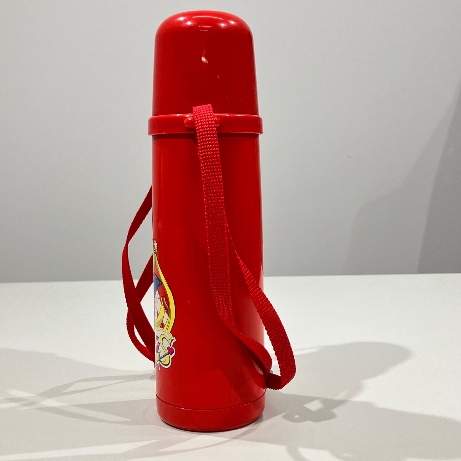 セーラームーン 水筒 子ども用 赤 THERMOS 昭和レトロ 【送料無料