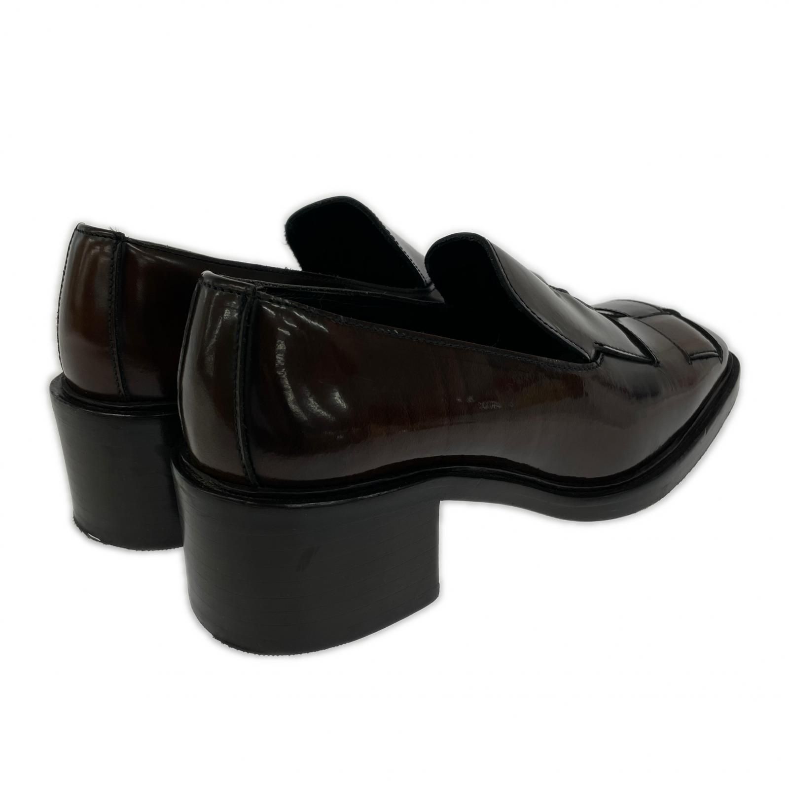 HEREU ヘリュー ヒールスリッポン size40/ブラウン系 - メルカリ