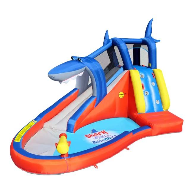 Happy Hop(ハッピーホップ) Shark Cave Adventure シャーク ケーブ アドベンチャー Water Slide S ウォータースライドS プール 水遊び 滑り台 58715(25y8m)(450009978)