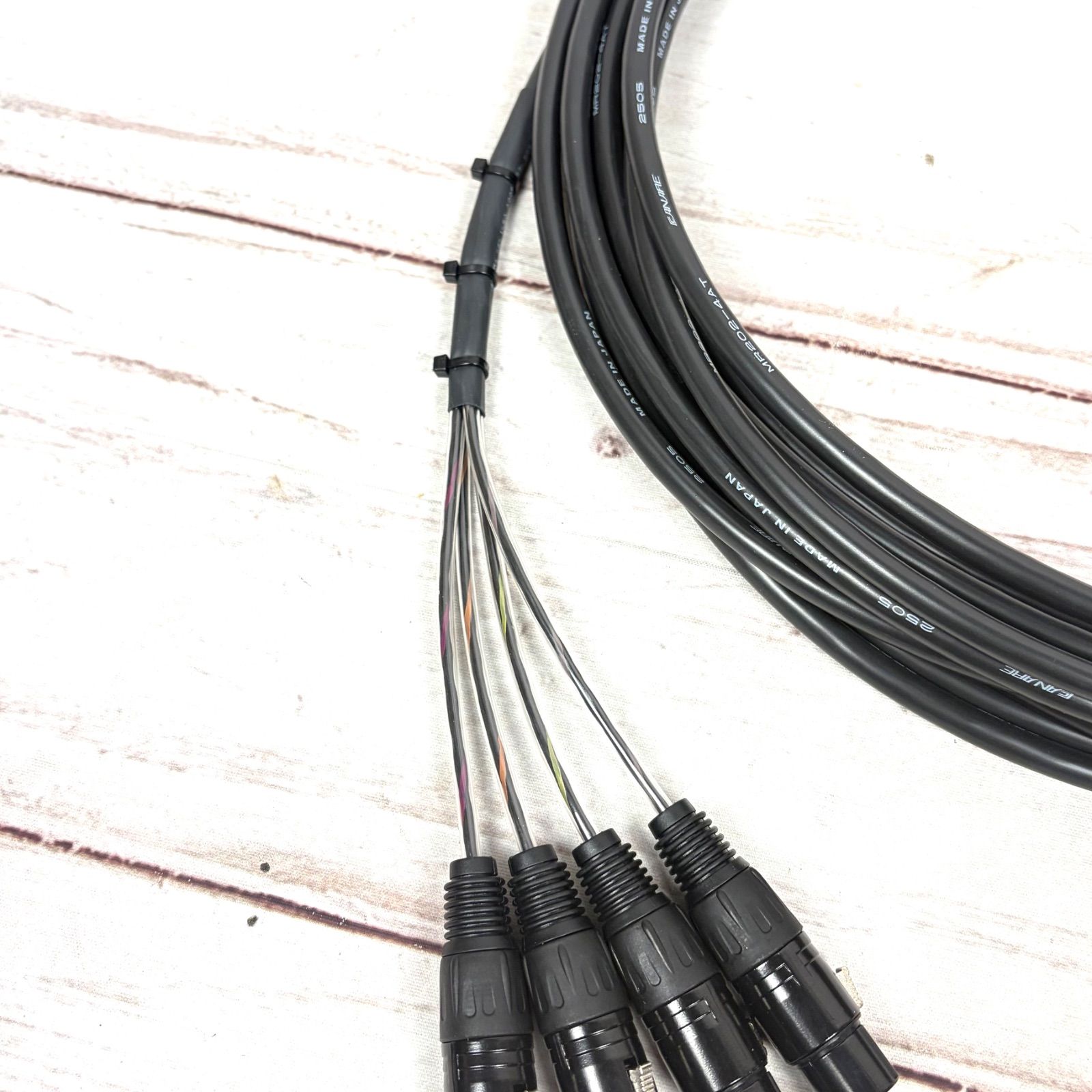 CANARE MR202-4AT XLR 4ch マルチケーブル 10m CANARE MR202-4AT XLR