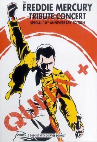 2discs DVD Queen + Various At The Freddie Mercury Tribute Concert