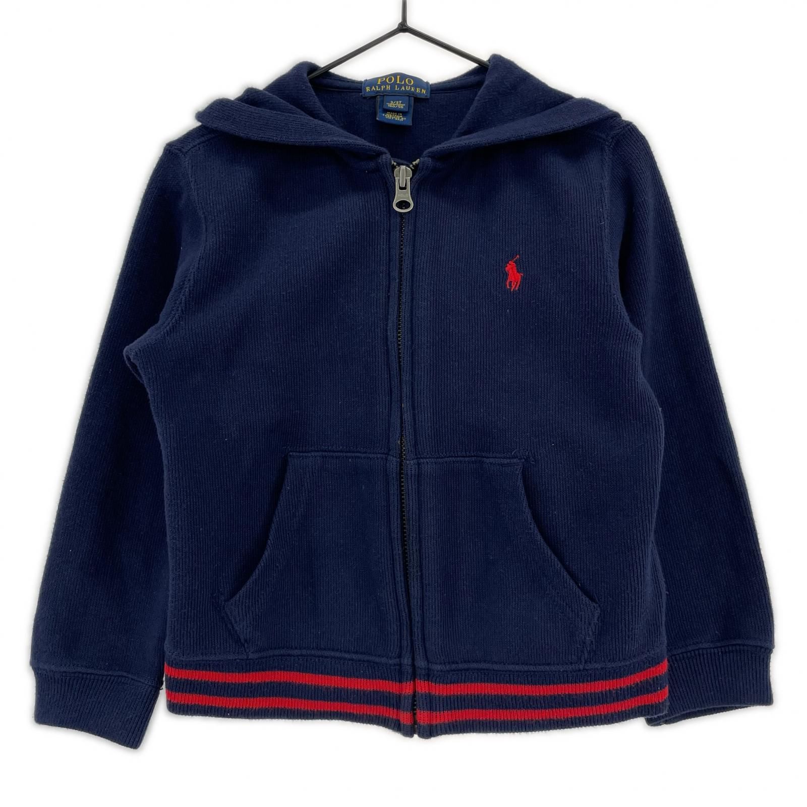 POLO RALPH LAUREN ポロ・ラルフローレン ジップアップ ニットパーカー 
