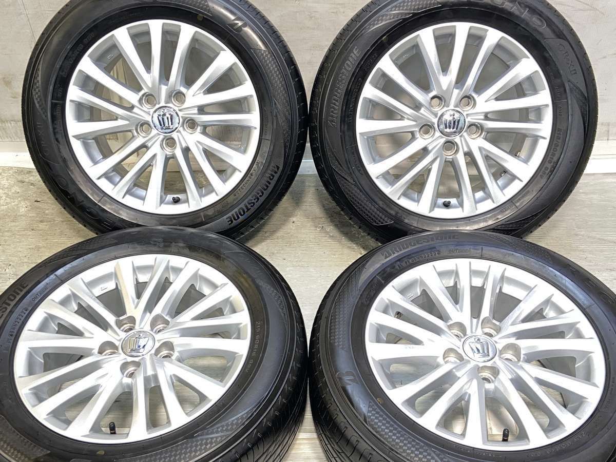 215/60R16 ブリヂストン レグノ GR-X2 トヨタ純正 16x7.0 40 114.3-5穴 