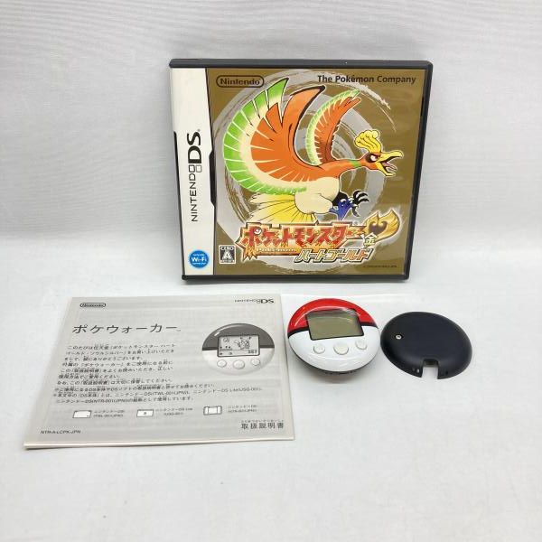 中古】NDS）任天堂 ポケットモンスター ハートゴールド ポケウォーカー