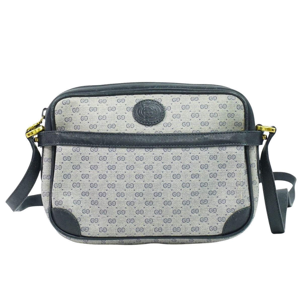 本物 グッチ GUCCI マイクロGG ショルダーバッグ ポシェット PVC 