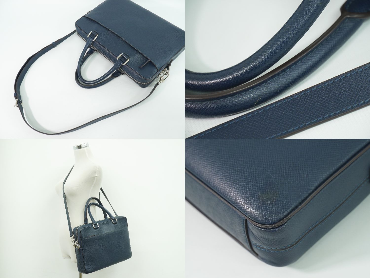 本物 ルイヴィトン LOUIS VUITTON LV ポルトドキュマン ビジネス PM