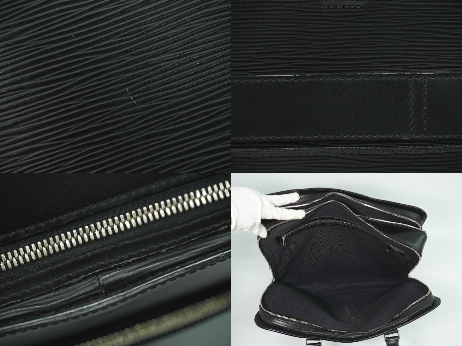 本物 ルイヴィトン LOUIS VUITTON LV バサーノ GM エピ レザー