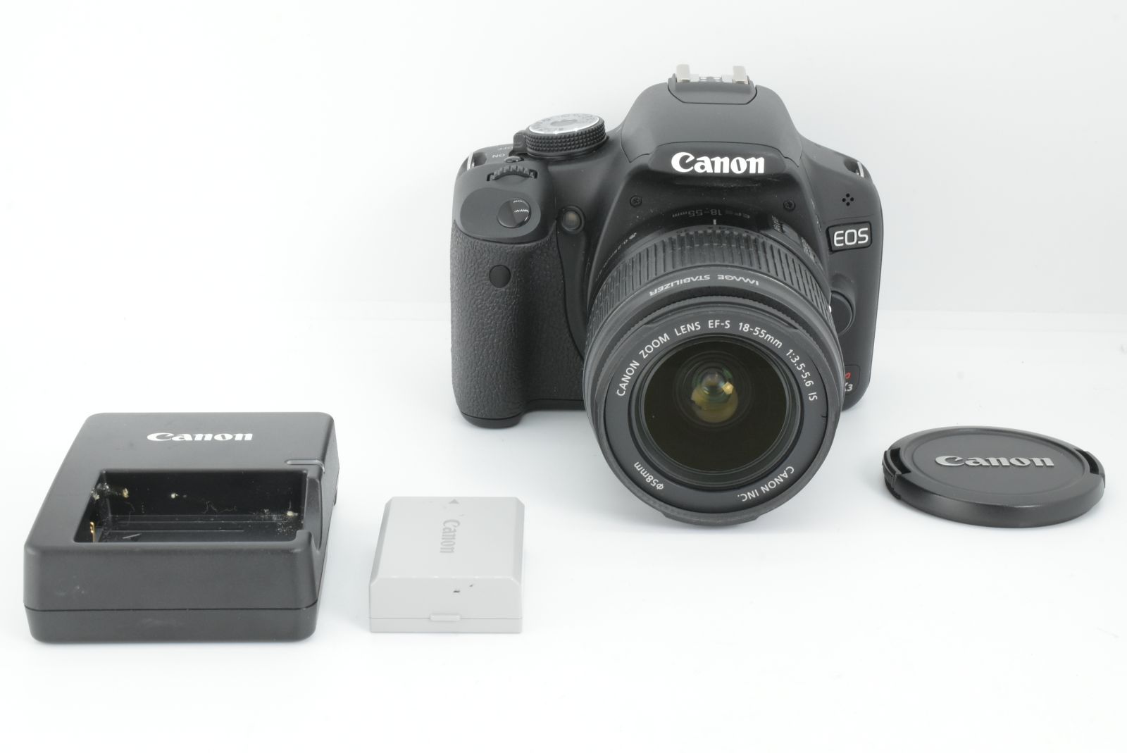 美品】シャッターカウント 1407回 Canon EOS Kiss X3 EF-S 18-55mm f3 