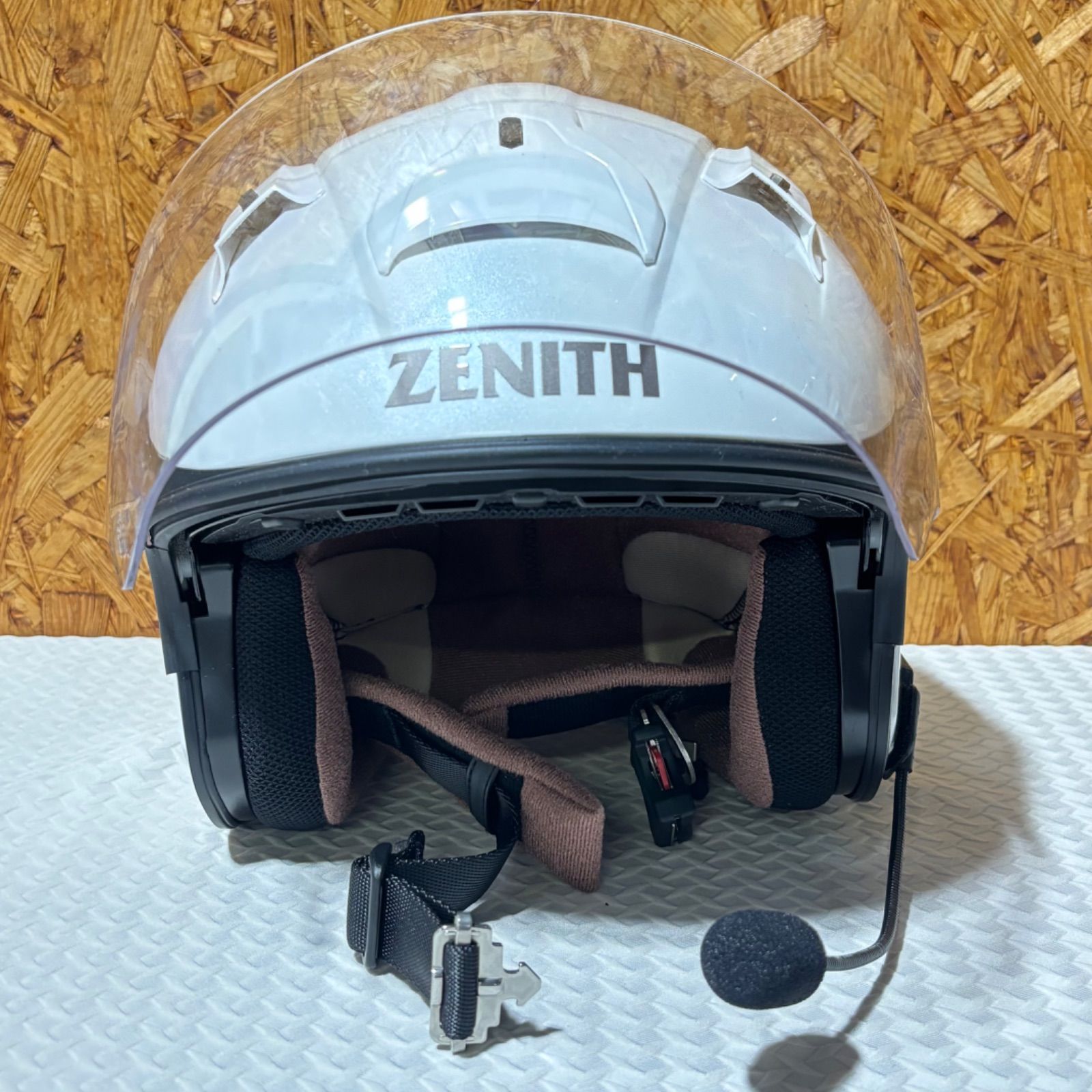 ZENITH ゼニス YAMAHA ヤマハ ジェットヘルメット YJ-14 Mサイズ サン 