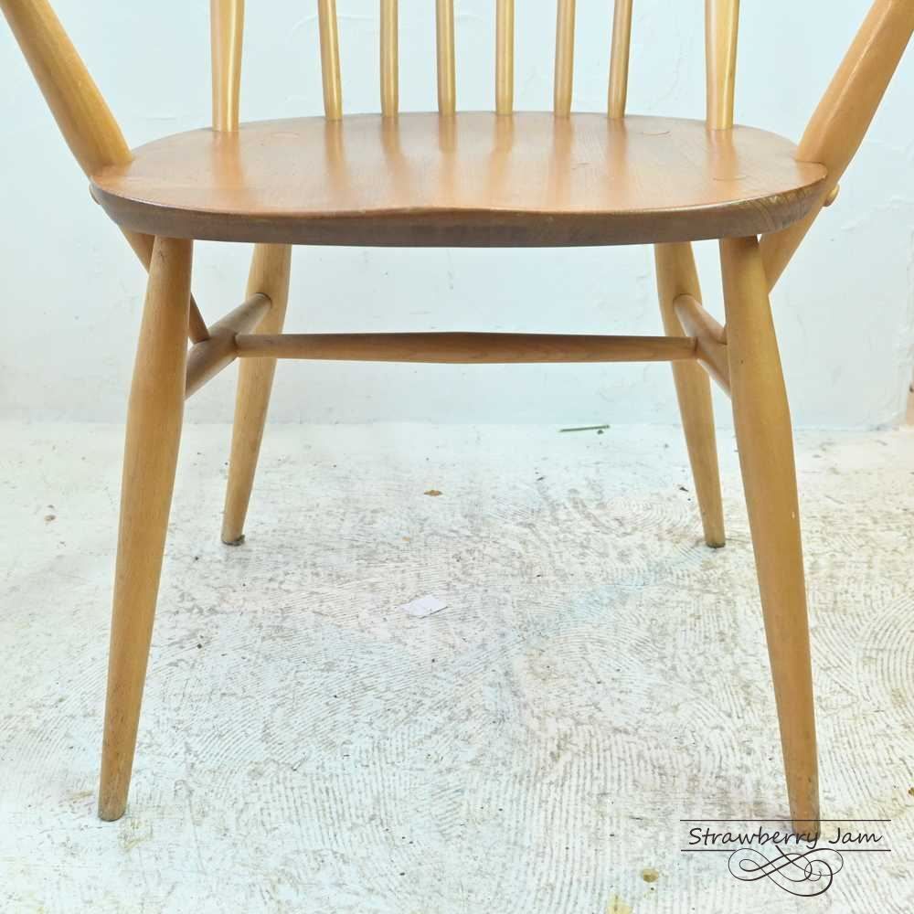 L3710-18-4 ヴィンテージ アーコールチェア クエーカーチェア アーム L3710-18-4 英国ヴィンテージ ERCOL アーコールチェア クエーカー