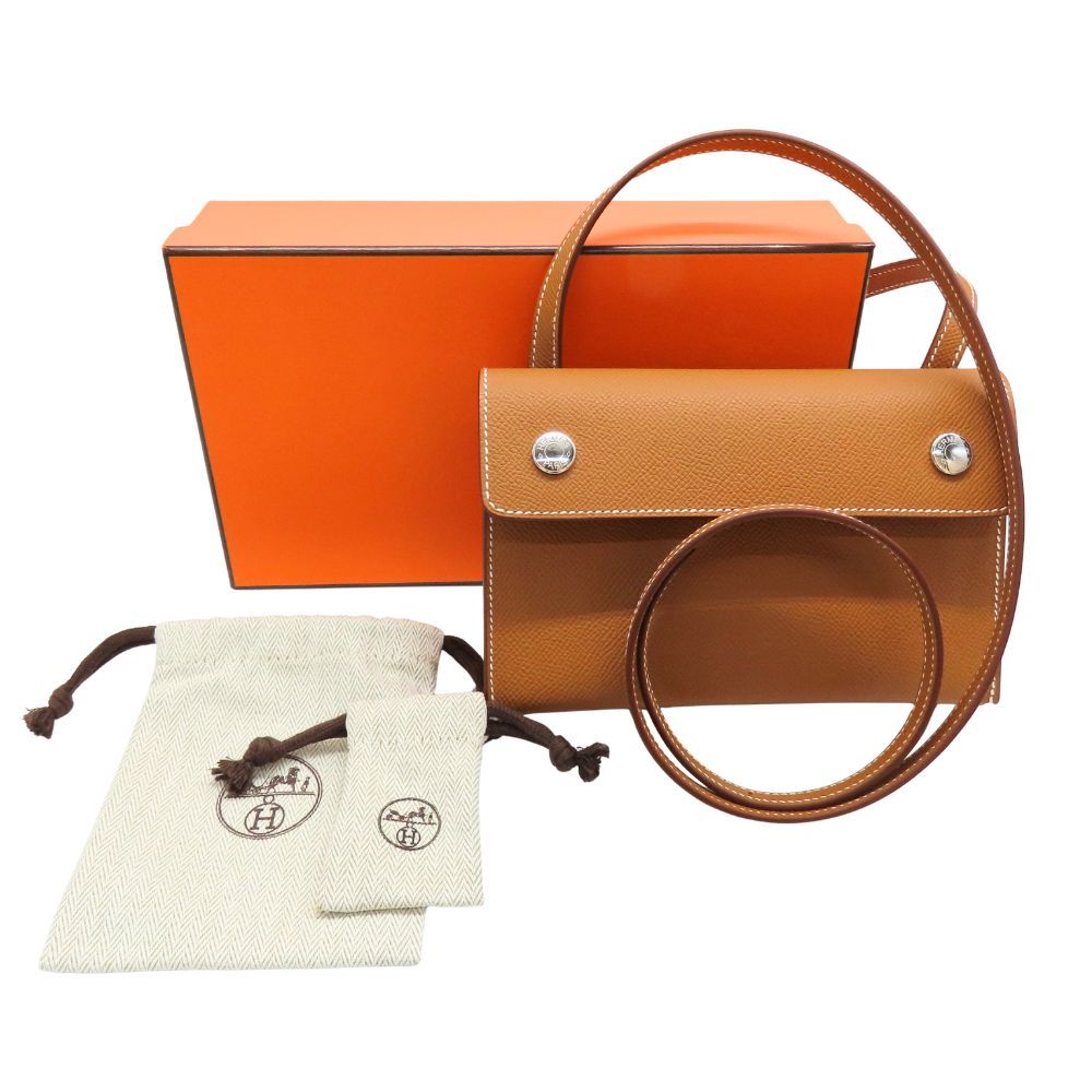 中古】HERMES エルメス エルメスナップトゥーゴー ヴォーエプソン