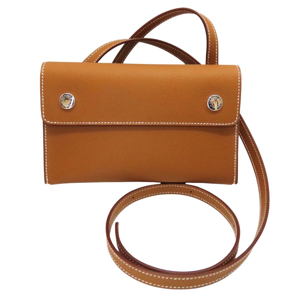 中古】HERMES エルメス エルメスナップトゥーゴー ヴォーエプソン