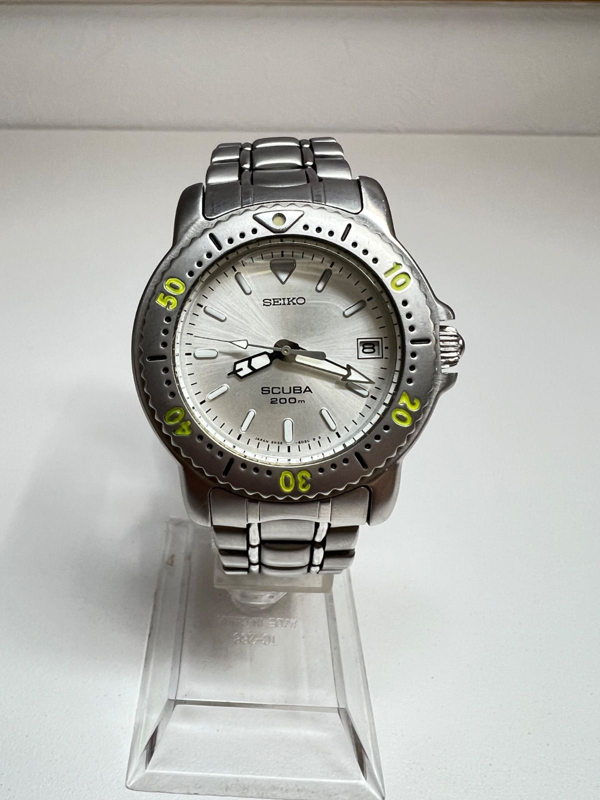 美品 SEIKO SCUBA デイト 波マーク 5H25-6060 200m SEIKO SCUBA デイト 波マーク 5H25-6060 200m - メルカリ