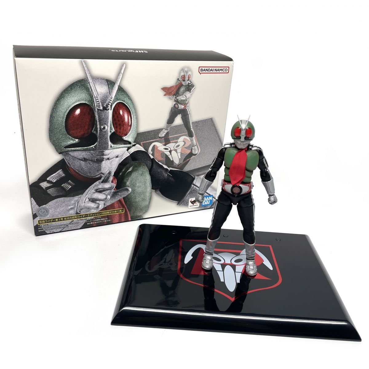 BANDAI S.H.Figuarts 真骨彫製法 仮面ライダー 仮面ライダー新1号 栄光