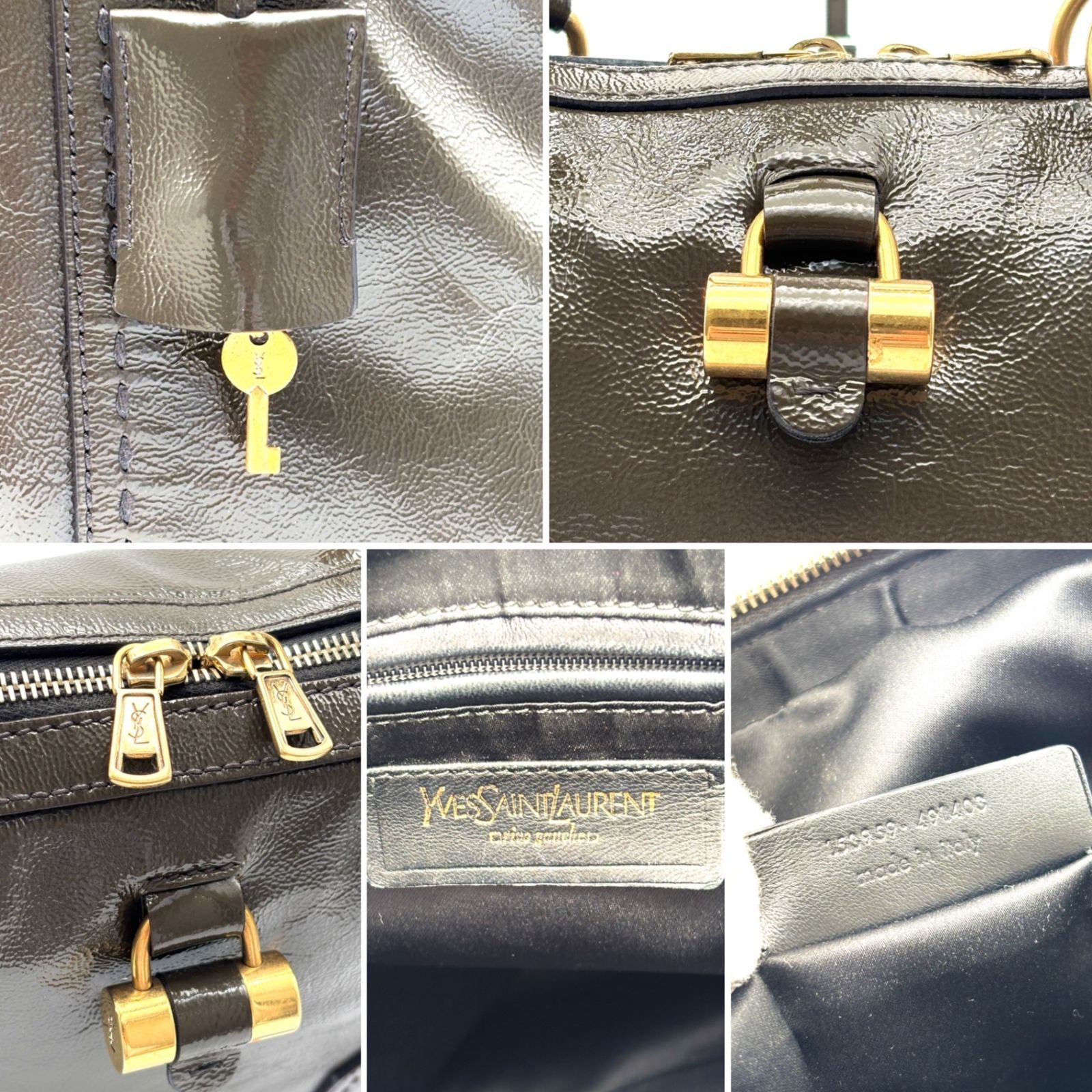 正規品 Yves Saint Laurent イヴサンローラン ミューズバッグ 